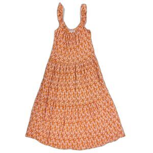 NEW Xirena Rumer Tiered Midi Dress Laurel Floral Cottagecore Boho Prairie Meadow